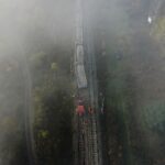 23.10.2019. Berezów. Wykolejenie pociągów towarowych / Jarosław Kubalski / Radio Kielce