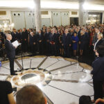 24.10.2019. Warszawa. Uroczystość wręczenia nowym posłom zaświadczeń o wyborze do Sejmu / Jarosław Kubalski / Radio Kielce