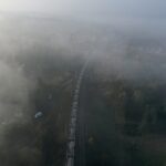 23.10.2019. Berezów. Wykolejenie pociągów towarowych / Jarosław Kubalski / Radio Kielce