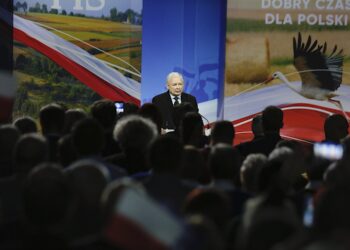 09.10.2019. Kielce. Konwencja PiS. Na zdjęciu: Jarosław Kaczyński, prezes PiS / Jarosław Kubalski / Radio Kielce