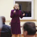 05.10.2019 Połaniec. Spotkanie wiceminister Anny Krupki z mieszkańcami / Jarosław Kubalski / Radio Kielce