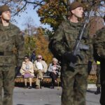 20.10.2019. Kielce. Przysięga wojskowa żołnierzy WOT. / Jarosław Kubalski / Radio Kielce
