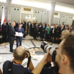 24.10.2019. Warszawa. Uroczystość wręczenia nowym posłom zaświadczeń o wyborze do Sejmu / Jarosław Kubalski / Radio Kielce