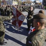 20.10.2019. Kielce. Przysięga wojskowa żołnierzy WOT. / Jarosław Kubalski / Radio Kielce