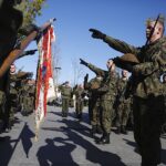 20.10.2019. Kielce. Przysięga wojskowa żołnierzy WOT. / Jarosław Kubalski / Radio Kielce