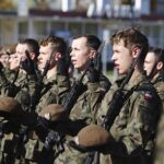 20.10.2019. Kielce. Przysięga wojskowa żołnierzy WOT. / Jarosław Kubalski / Radio Kielce