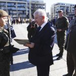 20.10.2019. Kielce. Przysięga wojskowa żołnierzy WOT. Na zdjęciu: Krzysztof Lipiec - poseł PiS / Jarosław Kubalski / Radio Kielce