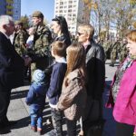 20.10.2019. Kielce. Przysięga wojskowa żołnierzy WOT. Na zdjęciu: Krzysztof Lipiec - poseł PiS / Jarosław Kubalski / Radio Kielce