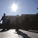 20.10.2019. Kielce. Przysięga wojskowa żołnierzy WOT. / Jarosław Kubalski / Radio Kielce