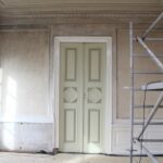 29.10.2019 Bejsce. Remont sali owalnej i marmurowej w Pałacu Badenich / Marta Gajda / Radio Kielce