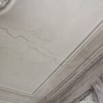 29.10.2019 Bejsce. Remont sali owalnej i marmurowej w Pałacu Badenich / Marta Gajda / Radio Kielce