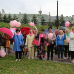 02.10.2019 Busko-Zdrój. 7. Marsz Różowej Wstążeczki / Marta Gajda / Radio Kielce