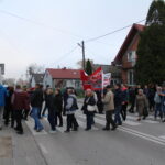 30.10.2019. Michałów. Mieszkańcy protestują przeciwko biogazowni / Marta Gajda / Radio Kielce