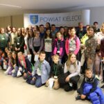 15.10.2019. Kielce. Wizyta uczniów z Litwy, Hiszpanii i Rumunii w Starostwie Powiatowym w Kielcach / Starostwo Powiatowe Kielce