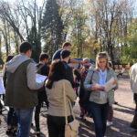 27.10.2019. Kielce. Gra Miejska „Śladami Stefana Artwińskiego” / Fundacja Artwińskiego