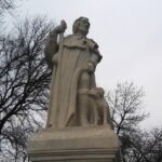 Kazimierza Wielka. Figura św. Rocha / Kamil Włosowicz / Radio Kielce