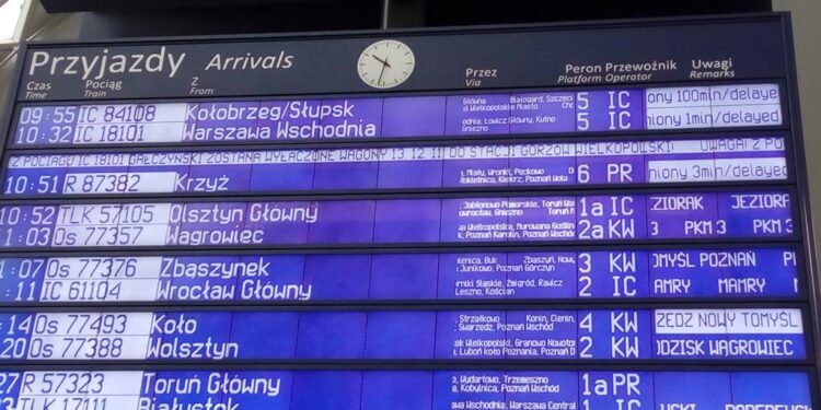 RADIO POZNAŃ. Problemy na trasie kolejowej z Poznania do Szczecina - Radio Kielce Leon Bielewicz / Radio Poznań