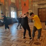 22.10.2019. Kielce. Warsztaty taneczne w ramach II Kieleckiego Międzynarodowego Festiwalu Teatralnego / Izabela Mortas / Radio Kielce