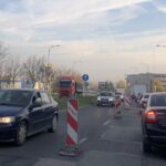 18.10.2019. Kielce. Remont skrzyżowania alei Popiełuszki z ulicą Wrzosową / Renata Morąg / Radio Kielce