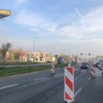 18.10.2019. Kielce. Remont skrzyżowania alei Popiełuszki z ulicą Wrzosową / Renata Morąg / Radio Kielce
