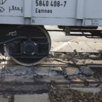 23.10.2019. Berezów. Wykolejenie pociągów towarowych / Jarosław Kubalski / Radio Kielce