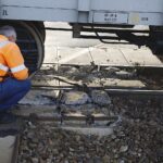 23.10.2019. Berezów. Wykolejenie pociągów towarowych / Jarosław Kubalski / Radio Kielce