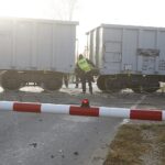 23.10.2019. Berezów. Wykolejenie pociągów towarowych / Jarosław Kubalski / Radio Kielce