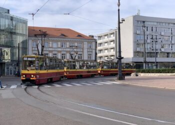 Tramwaj Konstal 805Na / Adam Owczarek / Radio Łódź
