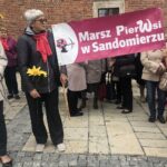04.10.2019. Sandomierz. Marsz zorganizowany przez Sandomierski Klub Amazonek / Grażyna-Szlęzak-Wójcik / Radio Kielce