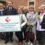 04.10.2019. Sandomierz. Marsz zorganizowany przez Sandomierski Klub Amazonek / Grażyna-Szlęzak-Wójcik / Radio Kielce