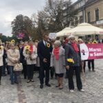 04.10.2019. Sandomierz. Marsz zorganizowany przez Sandomierski Klub Amazonek / Grażyna-Szlęzak-Wójcik / Radio Kielce
