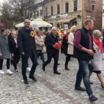 04.10.2019. Sandomierz. Marsz zorganizowany przez Sandomierski Klub Amazonek / Grażyna-Szlęzak-Wójcik / Radio Kielce