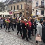 04.10.2019. Sandomierz. Marsz zorganizowany przez Sandomierski Klub Amazonek / Grażyna-Szlęzak-Wójcik / Radio Kielce