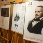 05.10.2019 Obrazów. Noc Bibliotek. Wystawa poświęcona Stanisławowi Moniuszce / Grażyna Szlęzak-Wójcik / Radio Kielce