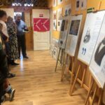 05.10.2019 Obrazów. Noc Bibliotek. Wystawa poświęcona Stanisławowi Moniuszce / Grażyna Szlęzak-Wójcik / Radio Kielce