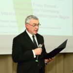 16.10.2019. Kielce. Międzynarodowi partnerzy projektu „KEEP ON” przyjechali do województwa świętokrzyskiego. Na zdjęciu: Andrzej Bętkowski - marszałek województwa świętokrzyskiego / Urząd Marszałkowski Województwa Świętokrzyskiego