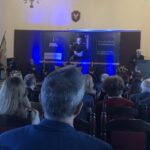 20.10.2019. Sandomierz. Uroczystość nadania tytułu Honorowego Obywatela Sandomierza dla Aleksandra Patkowskiego / Grażyna Szlęzak-Wójcik / Radio Kielce