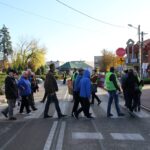 10.10.2019 Skalbmierz. Protest przeciwko budowie biogazowni / Marta Gajda / Radio Kielce