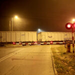 23.10.2019. Berezów. Wykolejenie pociągów towarowych / Robert Felczak / Radio Kielce