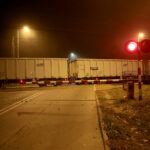 23.10.2019. Berezów. Wykolejenie pociągów towarowych / Robert Felczak / Radio Kielce