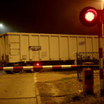 23.10.2019. Berezów. Wykolejenie pociągów towarowych / Robert Felczak / Radio Kielce