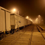 23.10.2019. Berezów. Wykolejenie pociągów towarowych / Robert Felczak / Radio Kielce