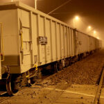 23.10.2019. Berezów. Wykolejenie pociągów towarowych / Robert Felczak / Radio Kielce