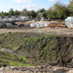 11.10.2019. Pacanów. Uroczystość wmurowania kamienia węgielnego pod budowę Akademii Bajki w Pacanowie / Marta Gajda / Radio Kielce