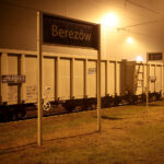 23.10.2019. Berezów. Wykolejenie pociągów towarowych / Robert Felczak / Radio Kielce