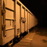 23.10.2019. Berezów. Wykolejenie pociągów towarowych / Robert Felczak / Radio Kielce