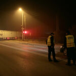 23.10.2019. Berezów. Wykolejenie pociągów towarowych / Robert Felczak / Radio Kielce