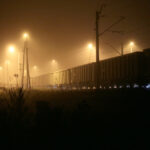 23.10.2019. Berezów. Wykolejenie pociągów towarowych / Robert Felczak / Radio Kielce