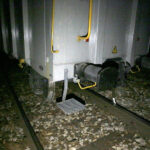 23.10.2019. Berezów. Wykolejenie pociągów towarowych / Robert Felczak / Radio Kielce