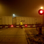 23.10.2019. Berezów. Wykolejenie pociągów towarowych / Robert Felczak / Radio Kielce